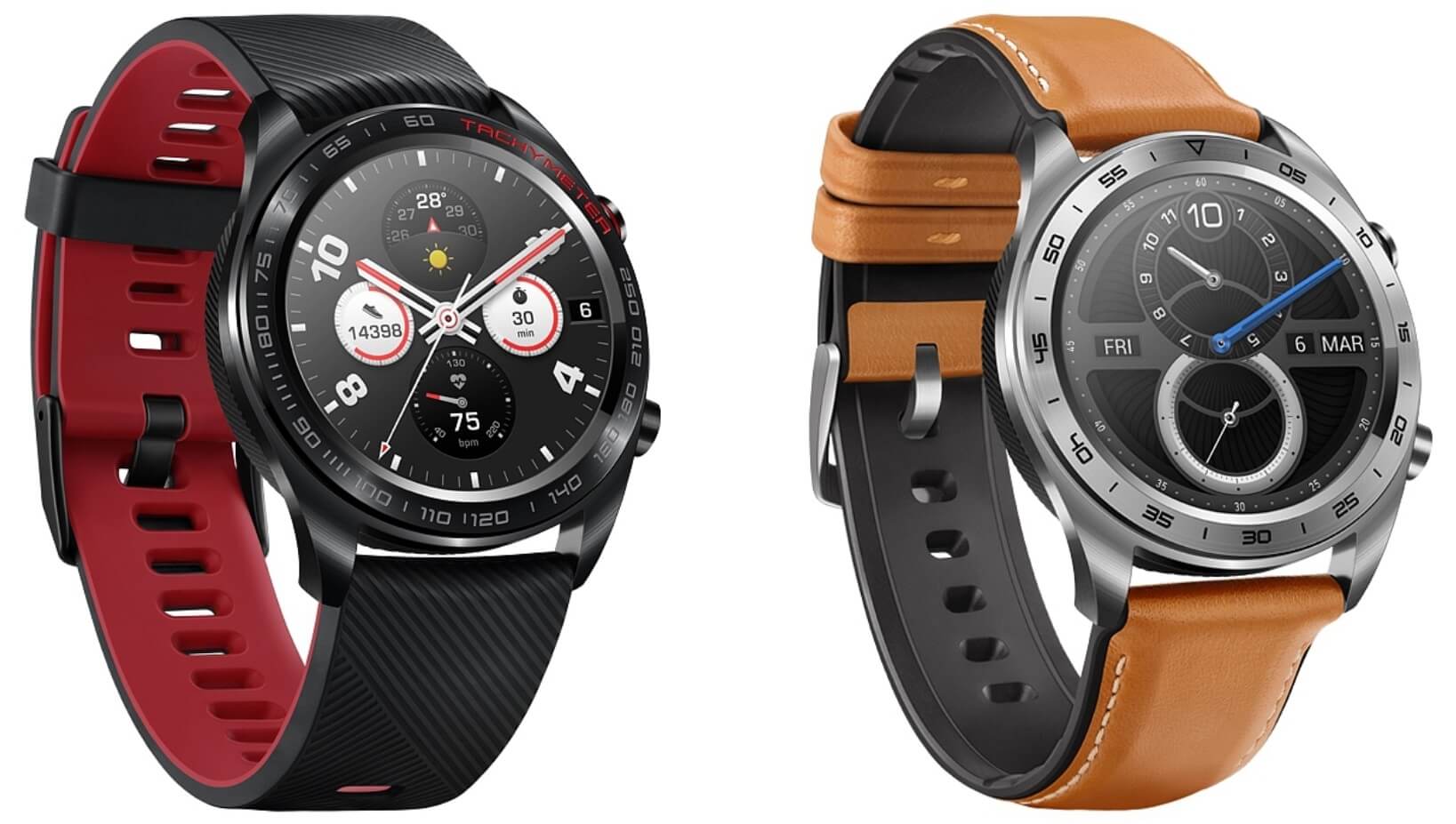 Два варианта дизайна часов Huawei Honor Watch Magic