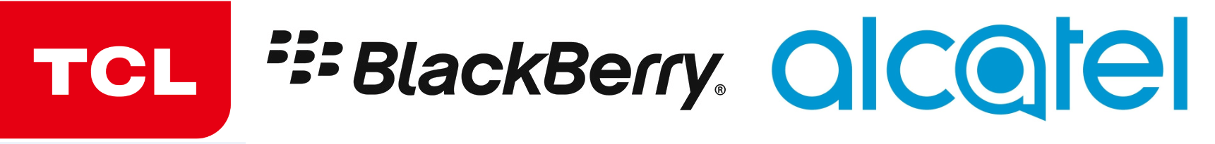 Бренды Blackberry, TCK и Alcatel