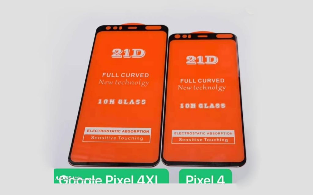Защитные стекла Google Pixel 4 и Google Pixel 4XL
