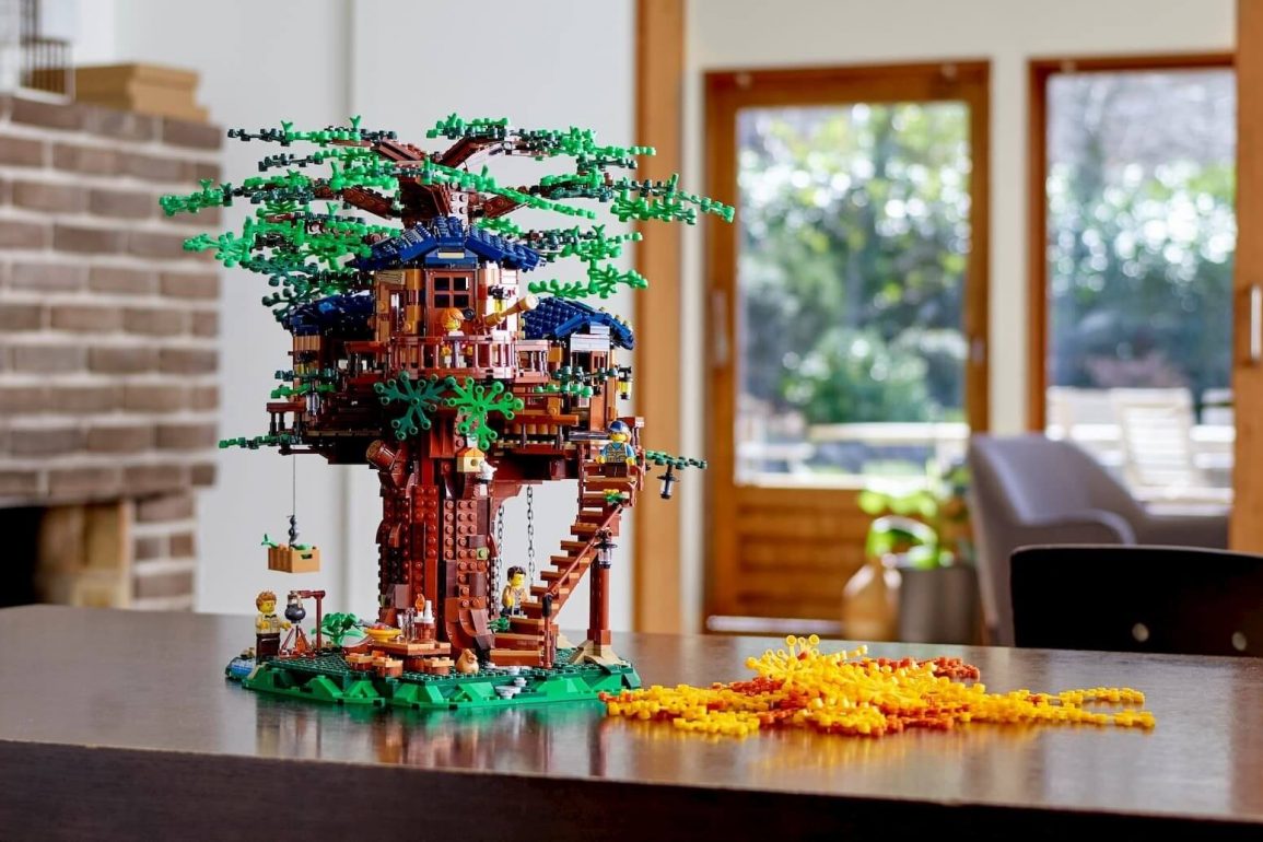 Lego представила набор из экологически-чистых деталей