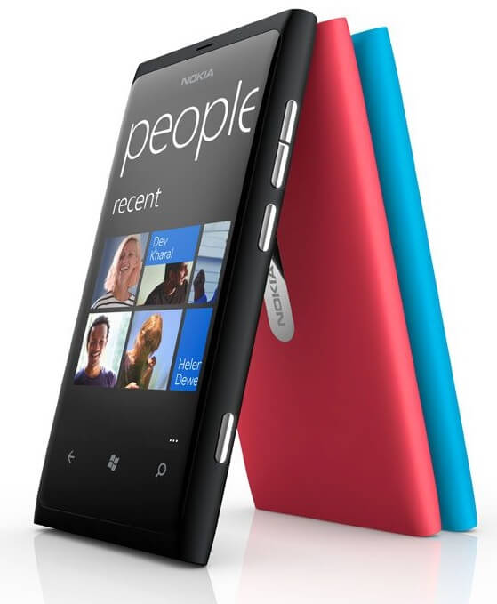 Дизайн Nokia Lumia 800