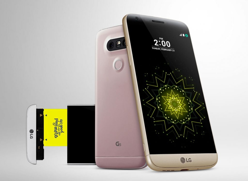 модульный смартфон lg g5