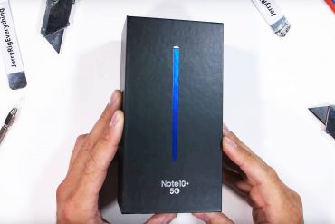 тест на прочность Samsung Galaxy Note 10