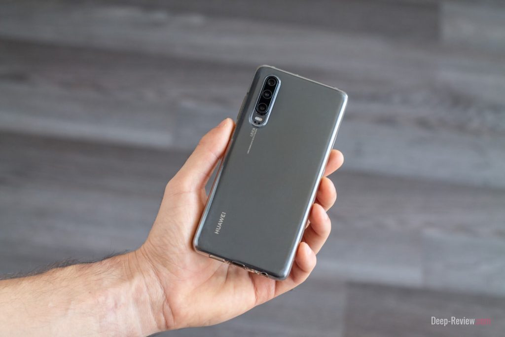 как выглядит huawei p30 в чехле из комплекта