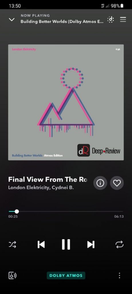 композиция Final View From The Rooftops в Dolby Atmos